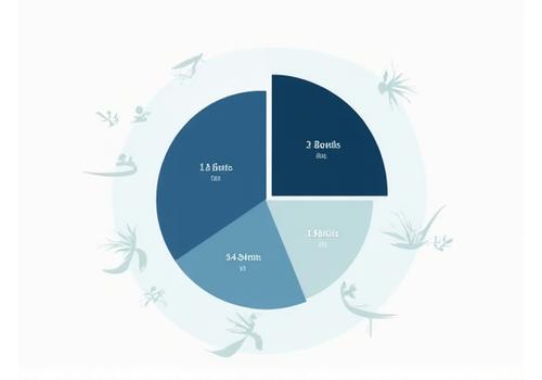 Diagramme circulaire illustrant une allocation de portefeuille équilibrée avec un mélange d-actions et d-obligations.